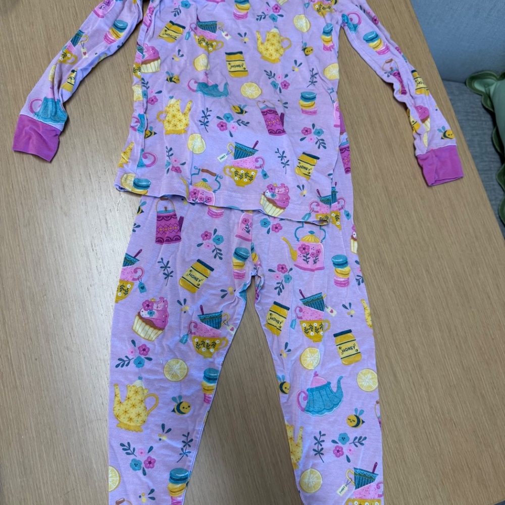 Little Sleepies Tea Party Pajamas 18M - 24M